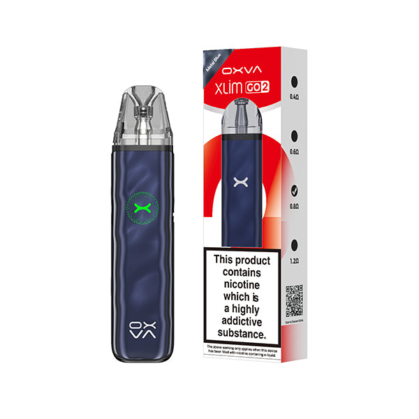 Oxva xlim go 2 pod kit metal blue