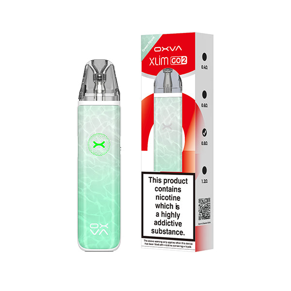 Oxva xlim go 2 pod vape kit green ripple
