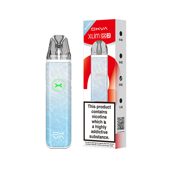 Oxva xlim go 2 vape kit blue ripple