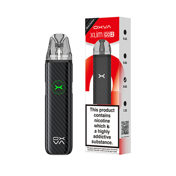 Oxva xlim go 2 pod kit black caron