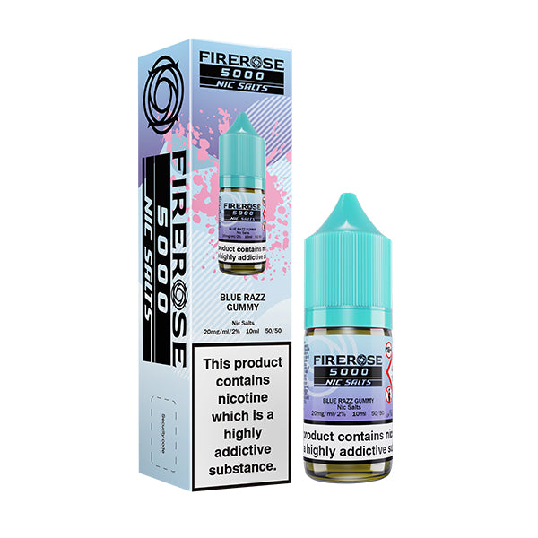 FIREROSE 5000 Blue Razz Gummy Nicotine Salt