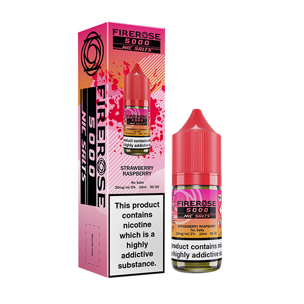 FIREROSE 5000 Strawberry Raspberry Nicotine Salt