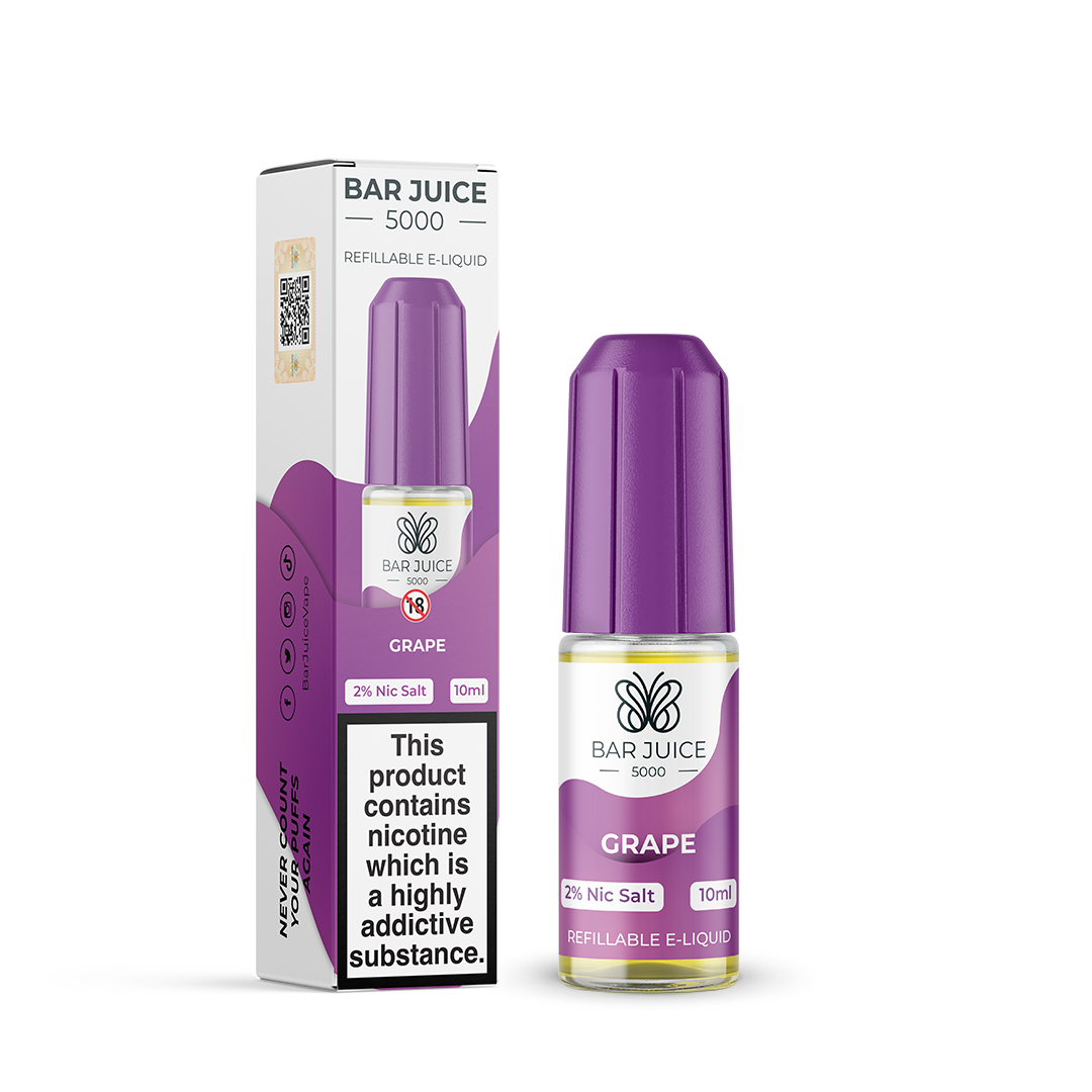 Bar Juice 5000 Nic Salt - 10mg and 20mg E-Liquid