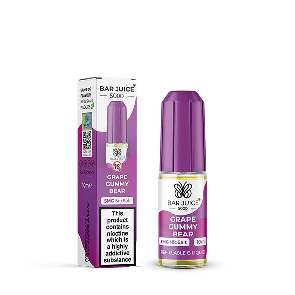 Bar Juice 5000 Nic Salt - 10mg and 20mg E-Liquid