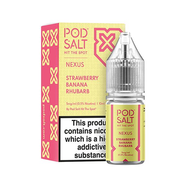 Pod Salt strawberry banana rhubarb Nicotine Salt
