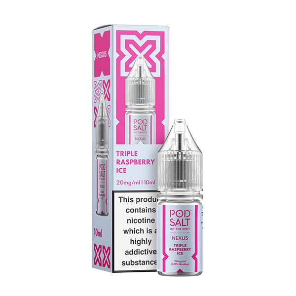 Pod Salt Nexus triple raspberry ice Nic Salt