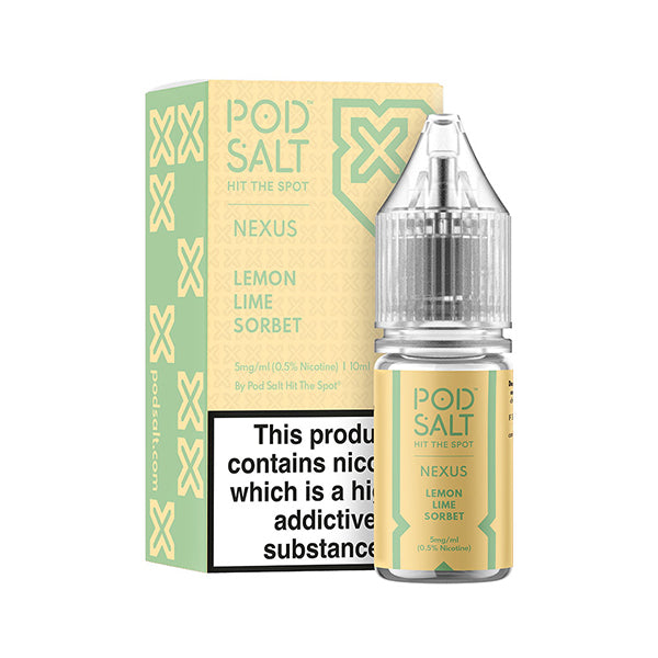 Pod Salt Nexus lemon lime sorbet Nic Salt