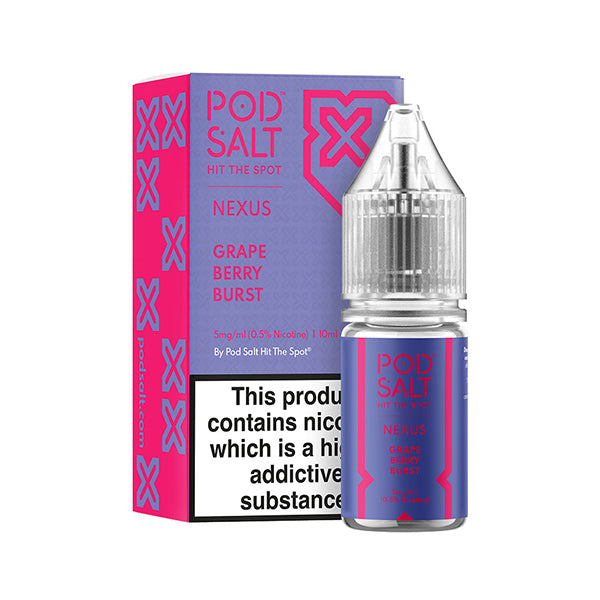 Pod Salt Nexus grape berry burst Nic Salt
