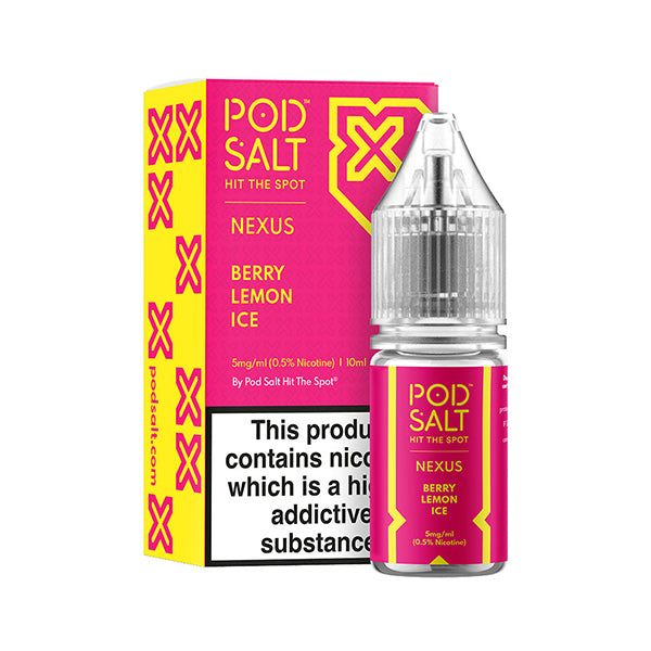 Pod Salt Nexus berry lemon ice Nic Salt