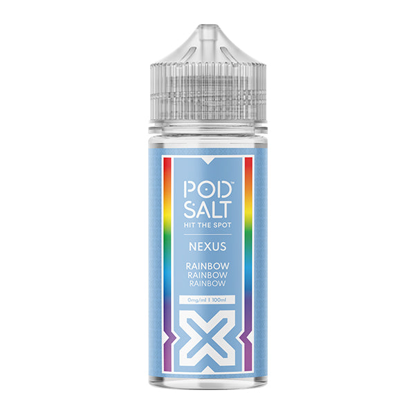 Pod Salt Nexus Rainbow Short Fill E-Liquid - 100ML