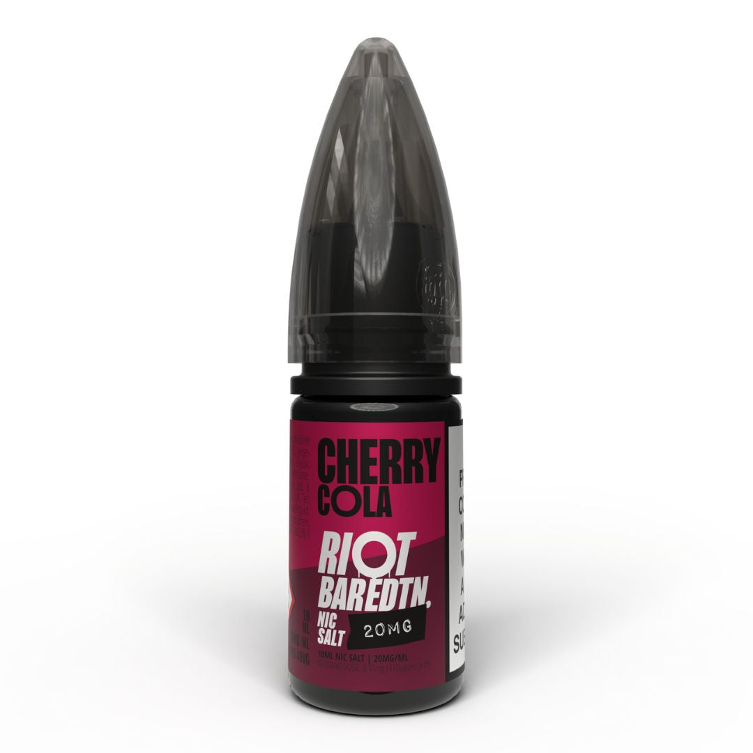 riot_squad_nic_salt_e_liquid_10ml_cherry_cola_bottle_showing_50vg_50pg_ratio_with_5mg_10mg_or_20mg_nicotine_strength_for_mtl_vaping_variant