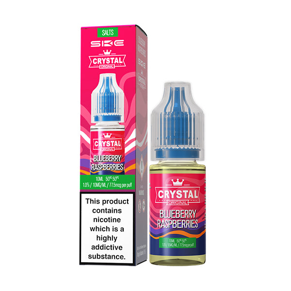ske_crystal_salts_v2_10ml_nic_salt_e_liquid_blueberry_raspberries_flavour_bottle_showing_10mg_or_20mg_nicotine_strength_with_50vg_50pg_ratio_variant