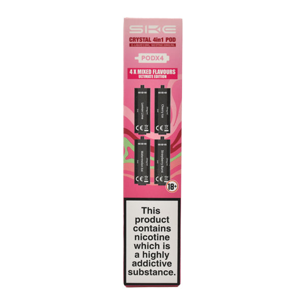 SKE Crystal 4in1 Prefilled Pod Pack