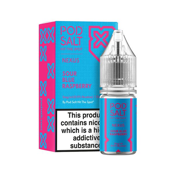 Pod Salt sour blue raspberry Nicotine Salt