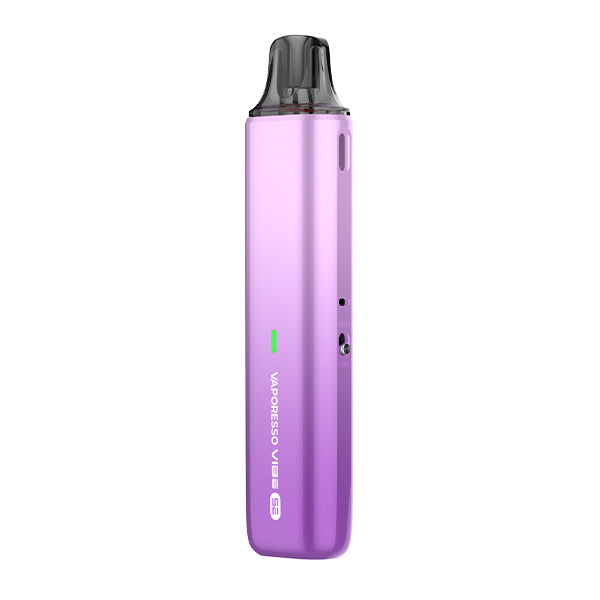 Vaporesso vibe se grape purple coloured mtl pod vape kit.