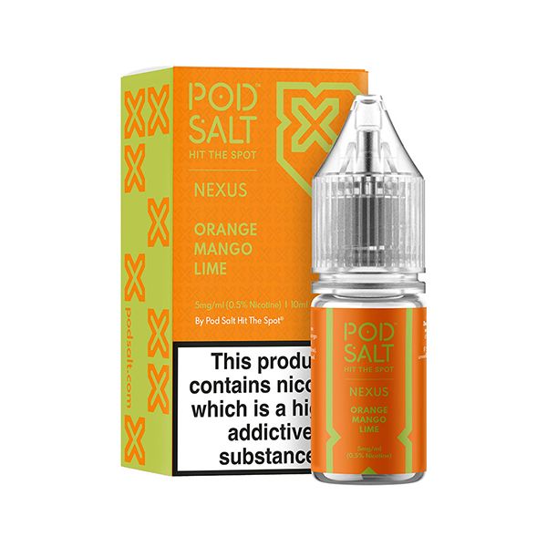 Pod Salt orange mango lime Nicotine Salt