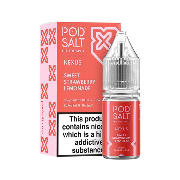Pod Salt sweet strawberry lemonade Nicotine Salt