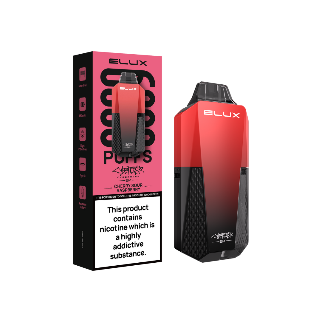 elux-cyberover-6k-cherry-sour-raspberry-disposable-vape-kit-variant