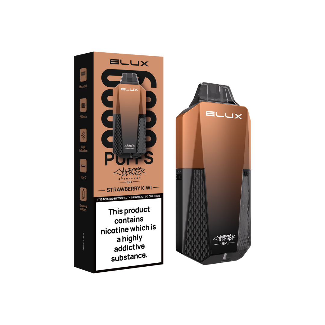 elux-cyberover-6k-strawberry-kiwi-disposable-vape-kit-variant
