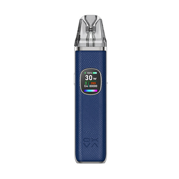 oxva-xlim-pro-2-pod-vape-kit-blue-python-colour-front-angle-variant