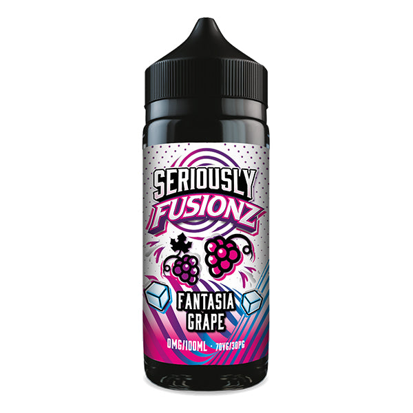 seriously_fusionz_fantasia_grape_shortfill_by_doozy_vape_co_100ml_e_liquid_front_angle
