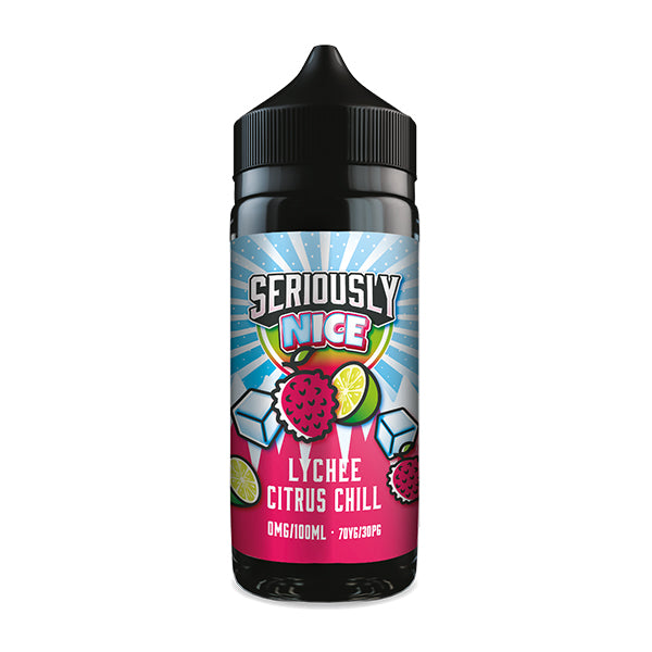 seriously_nice_lychee_citrus_chill_shortfill_by_doozy_vape_co_100ml_e_liquid_front_angle