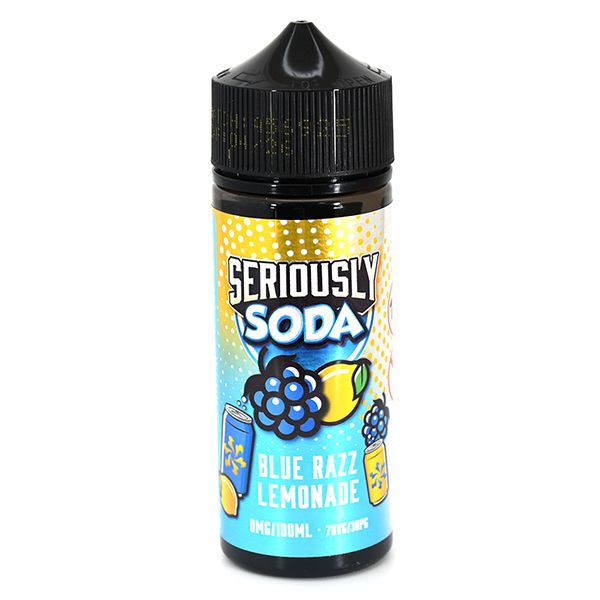 seriously_soda_blue_razz_lemonade_shortfill_by_doozy_vape_co_100ml_e_liquid_front_angle