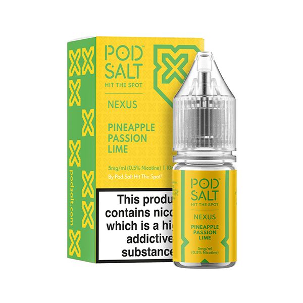 Pod Salt pineapple passion lime Nicotine Salt