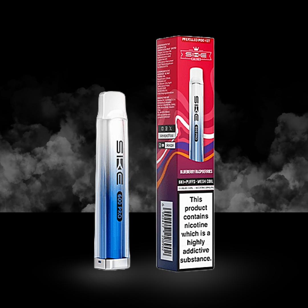 ske 600 pro blueberry raspberries flavour pod kit box and device.