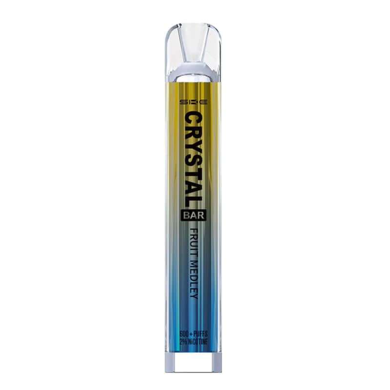SKE original fruit medley pod kit 600 Puffs device on a white background.