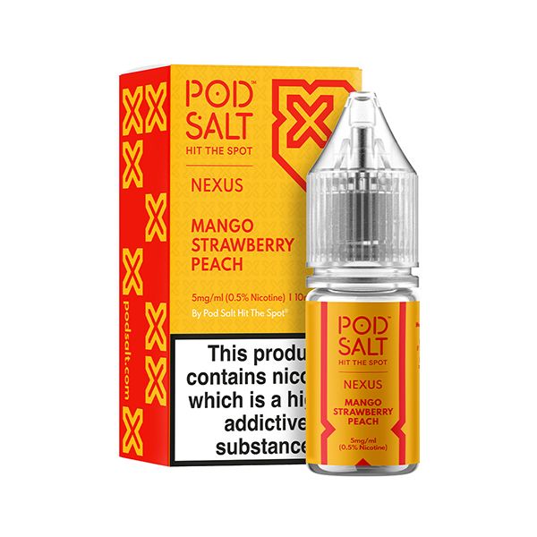 Pod Salt mango strawberry peach Nicotine Salt