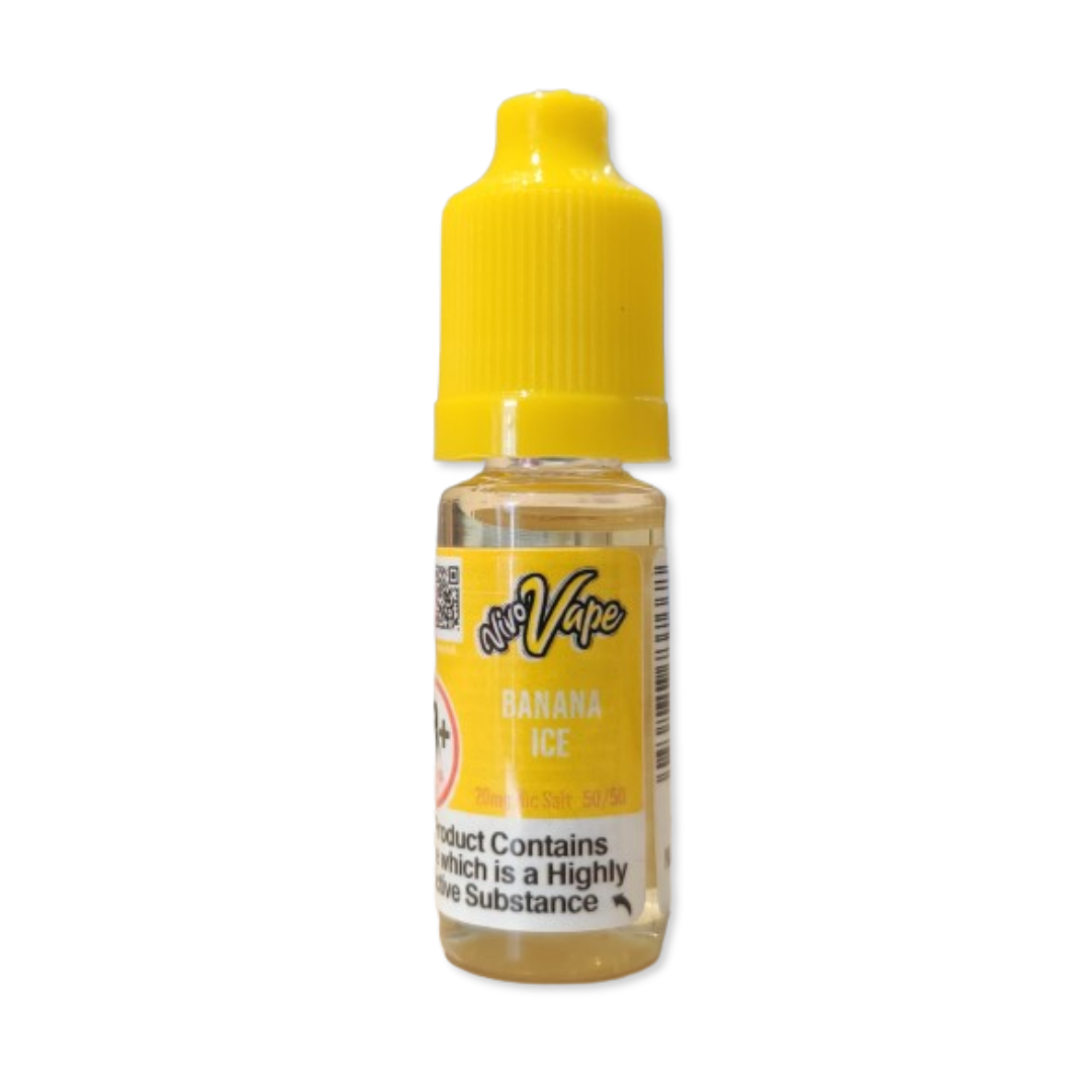 vivo_vape_bar_salts_banana_ice_flavour_10mg_20mg_nic_salt_e-liquid_10ml_front_angle