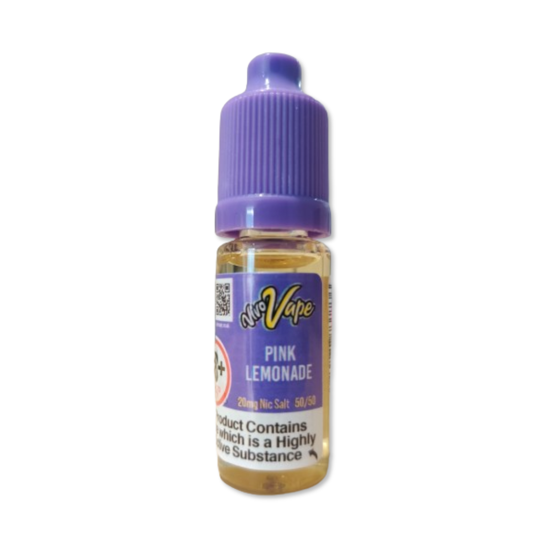 vivo_vape_bar_salts_pink_lemonade_flavour_10mg_20mg_nic_salt_e-liquid_10ml_front_angle