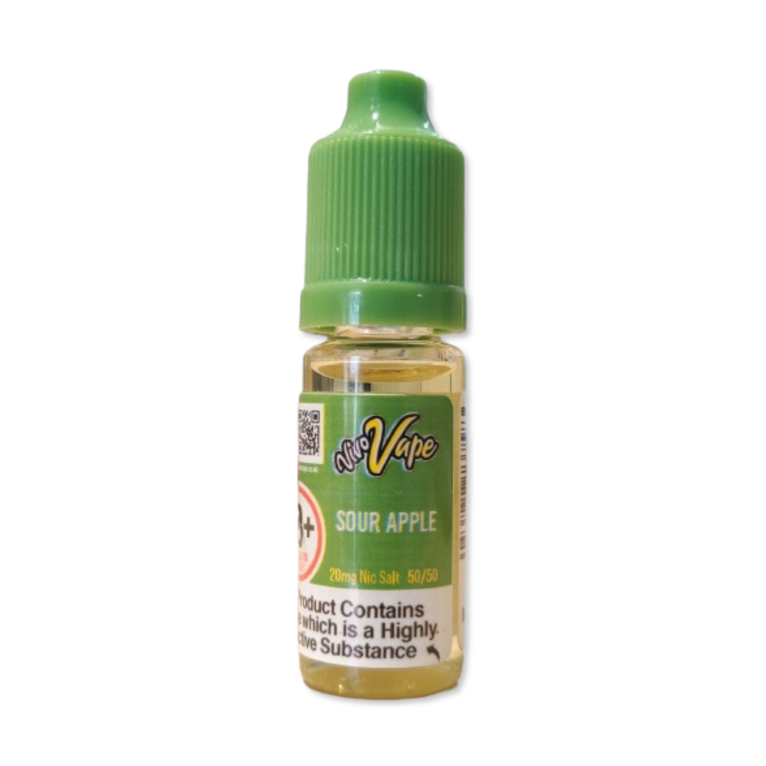 vivo_vape_bar_salts_sour_apple_flavour_10mg_20mg_nic_salt_e-liquid_10ml_front_angle