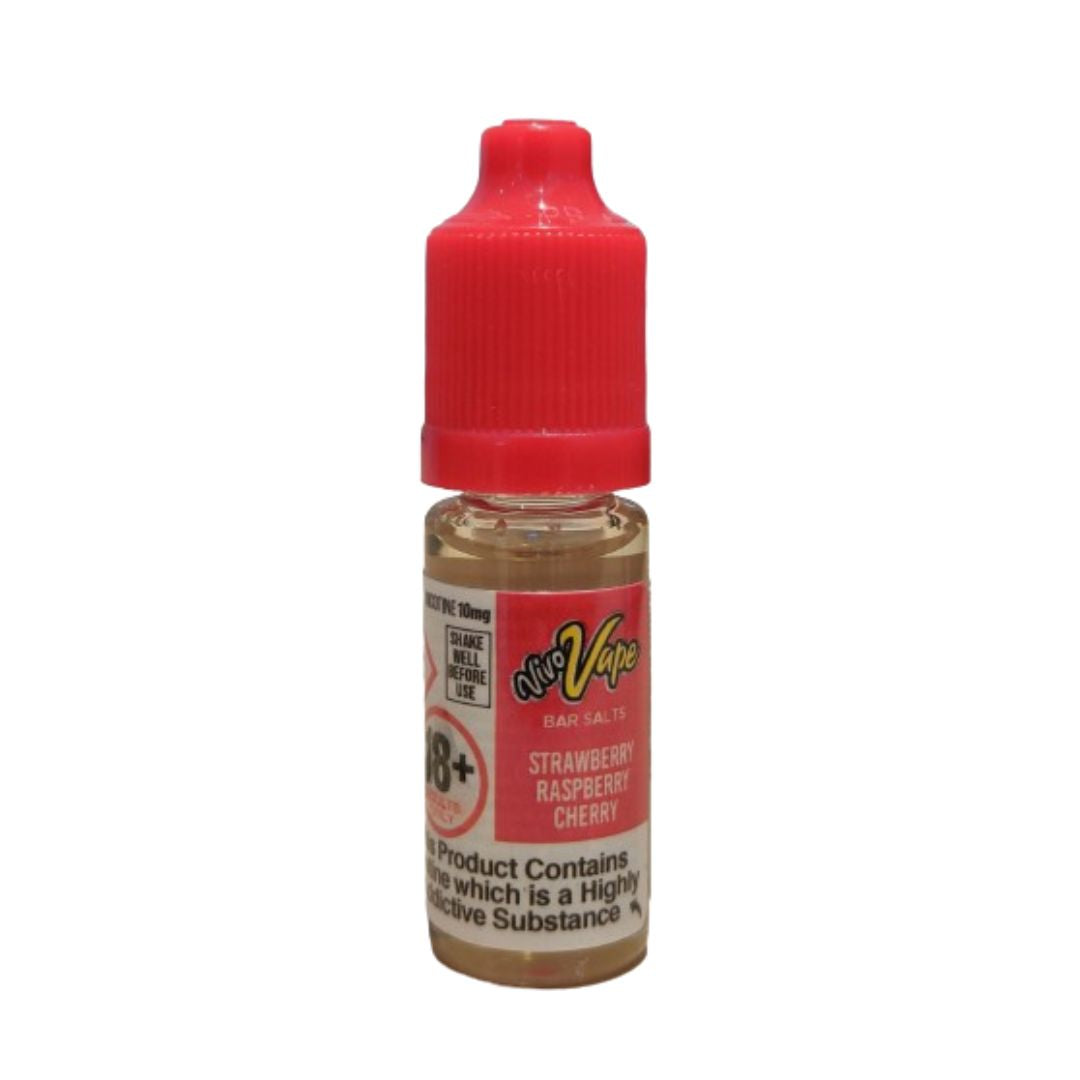 vivo_vape_bar_salts_10mg_nic_salt_e-liquid_strawberry_raspberry_cherry_flavour_front_angle_main