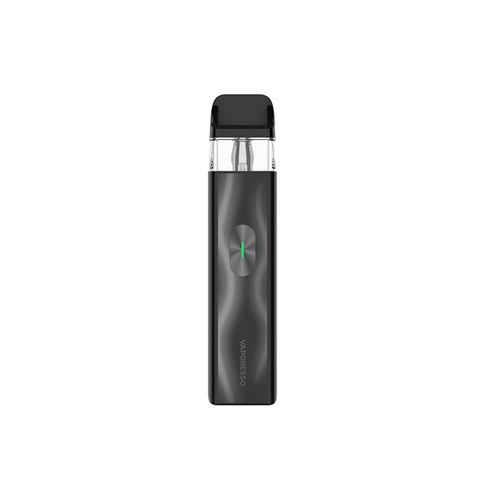 vaporesso_xros_4_mini_vape_kit_black_showing_compact_aluminium_body_with_1000mah_battery_usb-c_charging_and_adjustable_mtl_rdtl_airflow_variant
