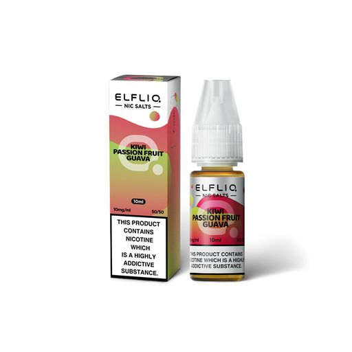 ELFLIQ Kiwi Passionfruit Guava Nicotine Salt