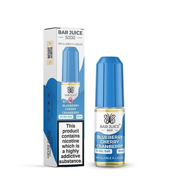 bar_juice_5000_nic_salt_e_liquid_10ml_blueberry_cherry_cranberry_bottle_showing_10mg_or_20mg_nicotine_strength_with_40vg_60pg_ratio_for_mtl_vaping_variant