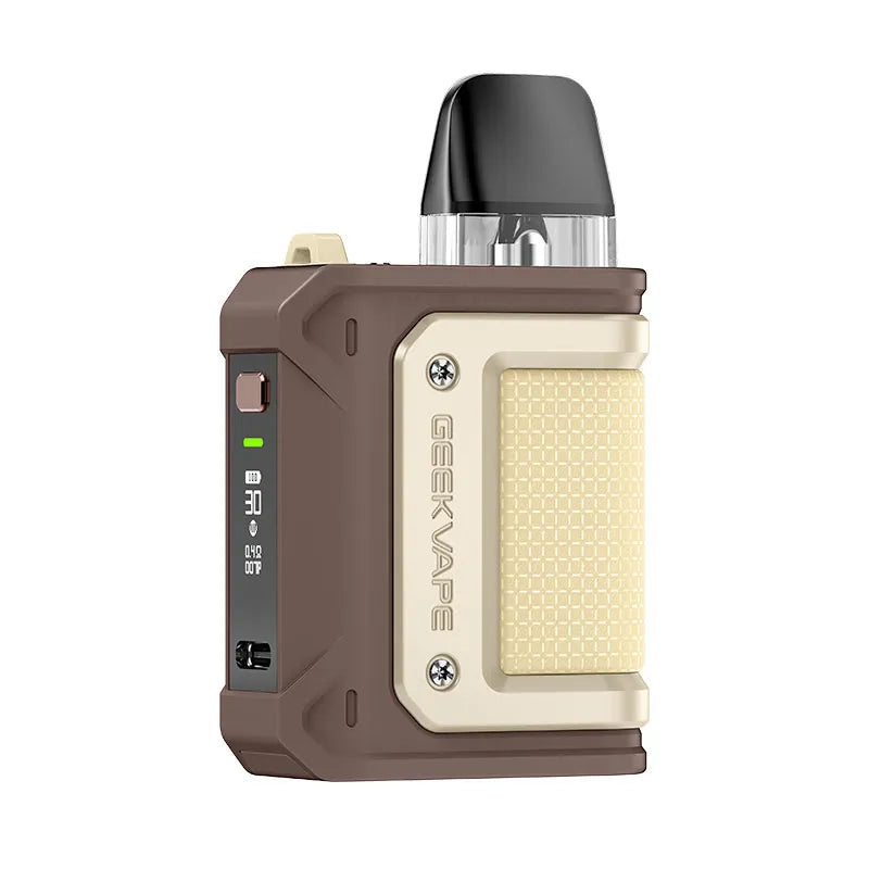 geekvape aegis hero q wood brown pod vape kit