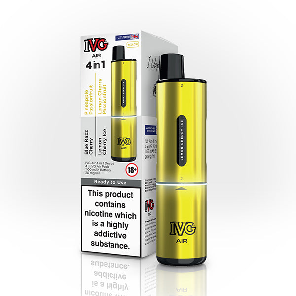 IVG-AIR-4in1-pod-vape-kit-yellow-edition-device-and-box-image-variant