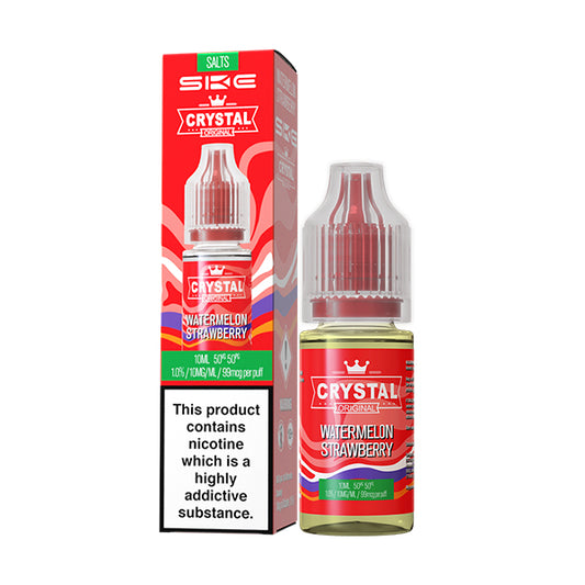 ske_crystal_salts_v2_10ml_nic_salt_e_liquid_watermelon_strawberry_flavour_bottle_showing_10mg_or_20mg_nicotine_strength_with_50vg_50pg_ratio_variant