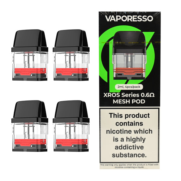 Vaporesso XROS Replacement Pods | 4pcs
