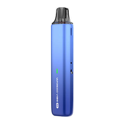 Vaporesso vibe se blue coloured mtl pod vape kit.