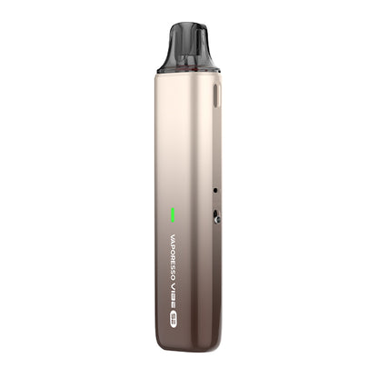 Vaporesso vibe se mocha coffee coloured mtl pod vape kit.