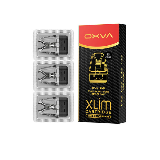 Oxva Xlim SS Top-fill Pods (3 Pack)