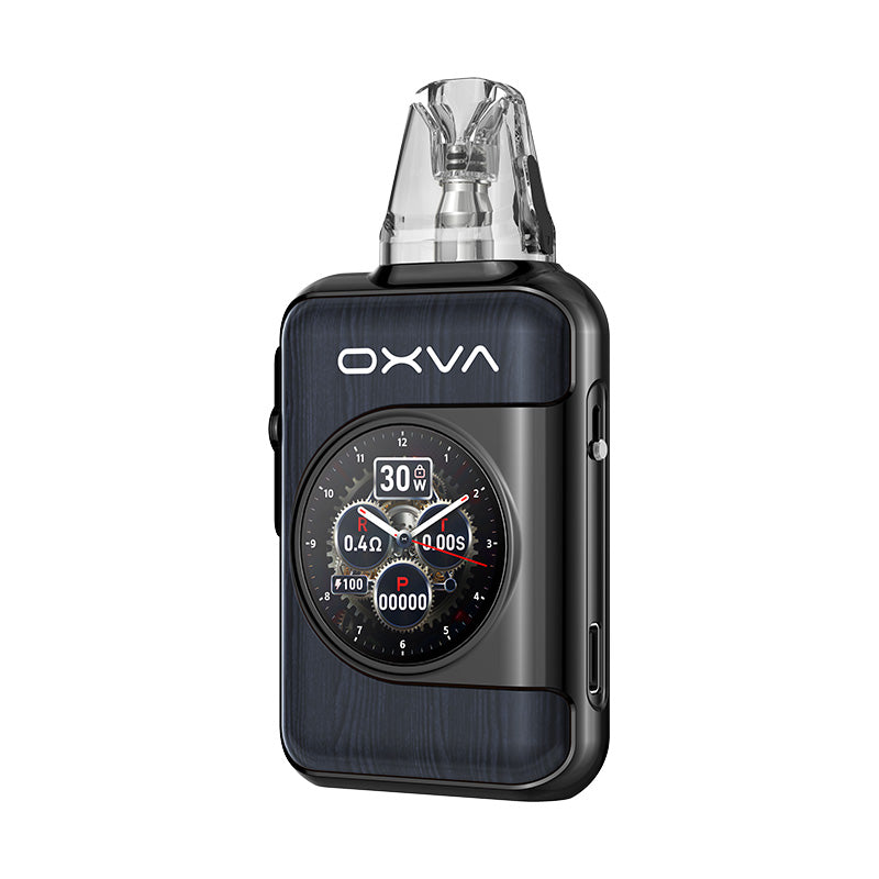 Oxva xlim SQ pro 2 gunmetal wood variant pod kit device.
