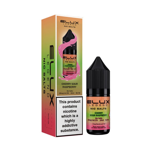 elux_legend_nic_salt_cherry_sour_raspberry_flavour_10ml_bottle_10mg_20mg_nicotine_strength_smooth_nicotine_salt_formula_for_satisfying_hit_exceptional_flavour_quality_trusted_brand_great_value_vape_juice