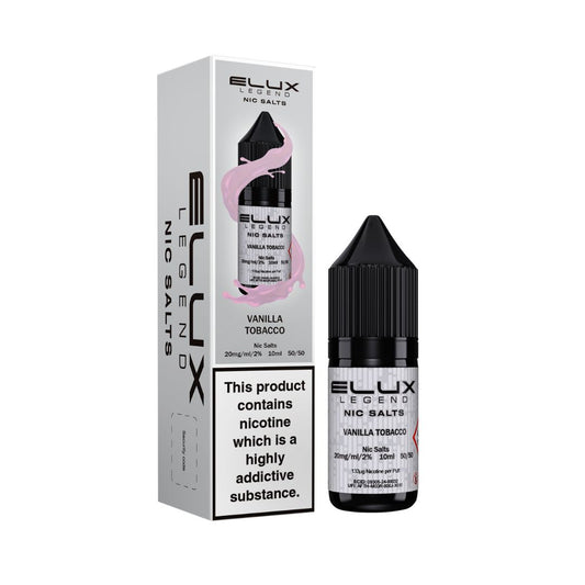 elux_legend_nic_salt_vanilla_tobacco_flavour_10ml_bottle_10mg_20mg_nicotine_strength_smooth_nicotine_salt_formula_for_satisfying_hit_exceptional_flavour_quality_trusted_brand_great_value_vape_juice