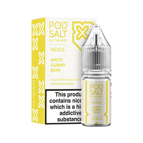 Pod Salt white gummy bear Nicotine Salt