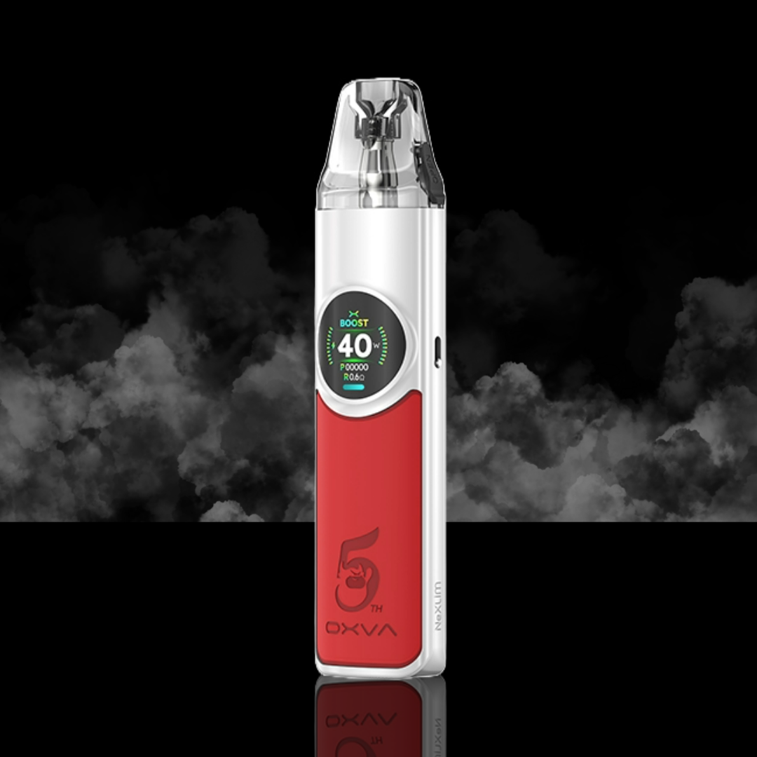 oxva_nexlim_glory_red_pod_vape_kit_variant